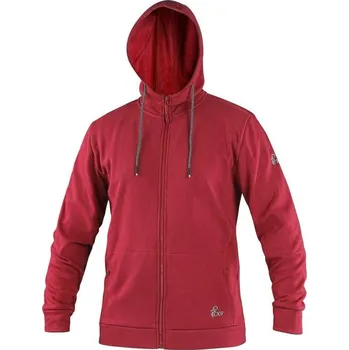 pracovní mikina CXS Mikina HARRISON, pánská, červená, vel. 2XL