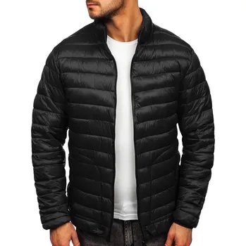 Černá pánská prošívaná přechodová bunda Bolf 13007 - 2XL