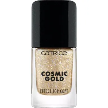 Lak na nehty Catrice Krycí lak na nehty Cosmic Gold 030 Celestial Light (Effect Top Coat) 10,5 ml 030 Celestial Light + 2 měsíce na vrácení zboží