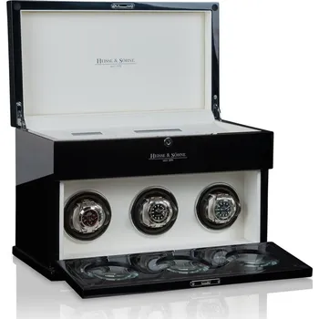 Natahovač hodinek Natahovač hodinek HEISSE & SÖHNE 70019-244.142 Loop 3+5 Prime - Black