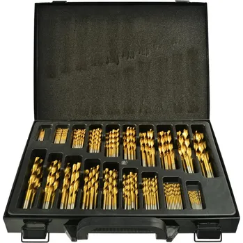 Příslušenství k nářadí GEKO Vrtáky HSS do kovu 1.0-10.0 mm, sada 170 ks
