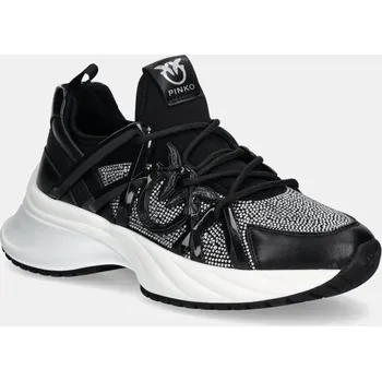 Dámské tenisky Tenisky Pinko Ariel černá barva, SS0023 T014 ZI4 SS0023.T014.ZI4 99X, EUR 39