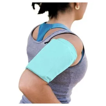 Armband do biegania opaska na ramię na telefon S niebieska