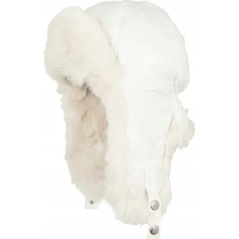 Čepice Polar Fashion zimní čepice ušanka bílá velikost M/L
