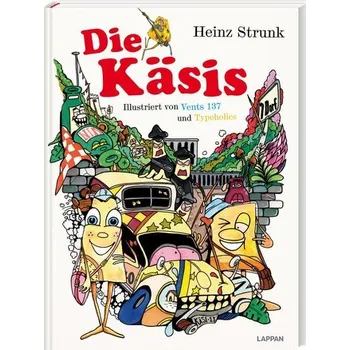 Komiks pro dospělé Die Käsis - Strunk, Heinz