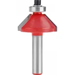 EXTOL PREMIUM Fréza úhlová do dřeva, 45°xD30xH13,I3,5, stopka 8mm