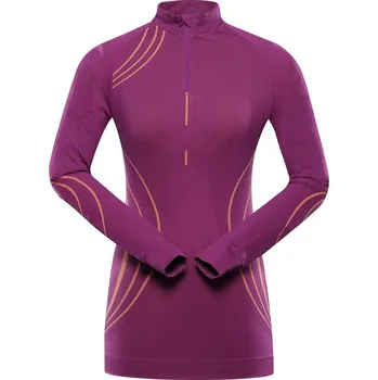 Dámské tričko Dámské funkční prádlo - triko ALPINE PRO SEAMA, holyhock - XS-S