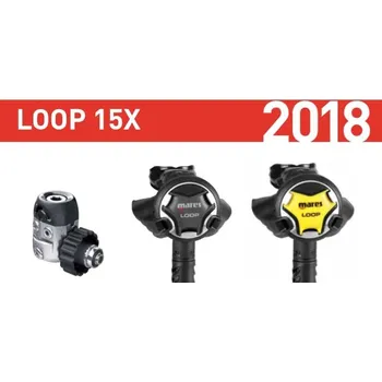 Potápěčské vybavení Automatika MARES LOOP 15X + OCTOPUS LOOP - Akční cena! Černá INT Ano Ne