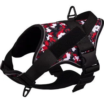 Postroj pro psa Surtep Animals Taktický postroj pro psa Oxford Premium Barva: Camo Red, Velikost: L