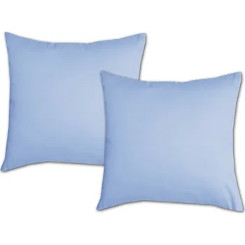 Dekorativní polštářek Bavlněný dekorační polštářek 40x40 EXCLUSIVE Světle modrý