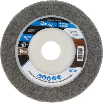 Brusný kotouč GEKO Leštící kotouč s rounem 125 mm (5/320)