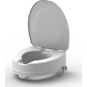 WC sedátko Nástavec na WC KING 10cm s víkem 10L-KN