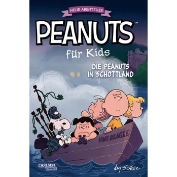 Komiks pro dospělé Peanuts für Kids - Neue Abenteuer 4: Die Peanuts in Schottland - Charles M. Schulz
