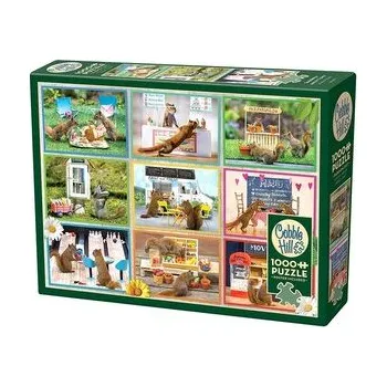 Puzzle Puzzle 1000 Wiewiórki w wielkim mieście G3