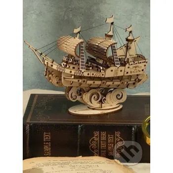 Puzzle NiXiM Dřevěné 3D puzzle/Plachetnice - NiXim NiXim