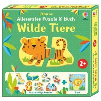 Puzzle Allererstes Puzzle & Buch: Wilde Tiere - Oldham, Matthew