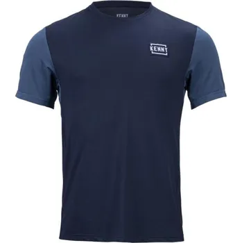 cyklistický dres KENNY Cyklistický dres s krátkým rukávem - ROOT - modrá