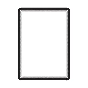 Rám na obraz tarifold Magneto - samolepicí rámeček, A5, černý, 2 ks