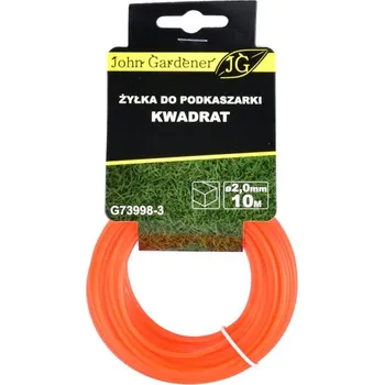Geko žací struna pr. 2,0 mm, délka 10m, čtvercový průřez