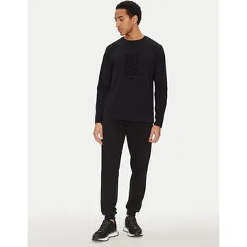 Pánská košile BOSS S dlouhým rukávem Togn 50534336 Černá Regular Fit L