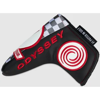 Headcover Odyssey headcover Tempest blade - černo bílo červený