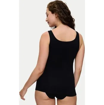 Oblečení a móda Triumph Top Feel Of Cotton 10224975 Černá Slim Fit 42