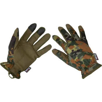 MFH Professional Rukavice taktické Lightweight, flecktarn Velikost: XXL