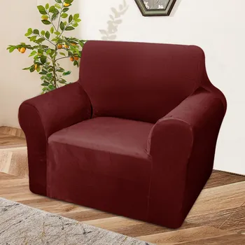 Napínací potah BestBerg Elastický plyšový potah BBCS-21BU