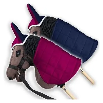 Hra na zahradu Derka dwustronna i nauszniki Skippi fuksja, granat