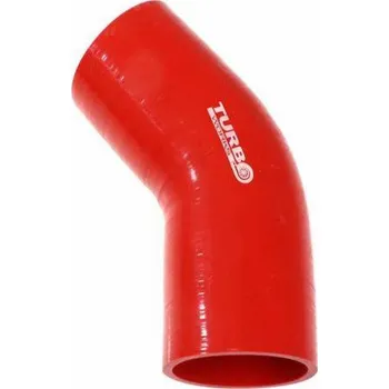 Výfuková trubka TurboWorks Koleno 45 stupňů TurboWorks Red 76mm