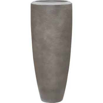 Květináč Baq Nucast Partner Elephant Grey s vložkou Ø 30 cm / V 70 cm
