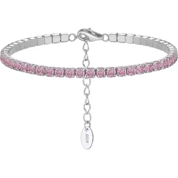 Náramek Majya Stříbrný tenisový náramek MABEL 16 cm | šířka 3 mm Ag/; ≤5,55 g 11226