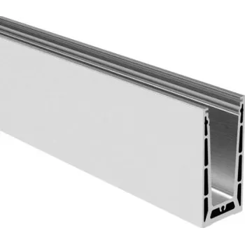 Zábradlí Hahn Steel Hliníkový kotvící profil - vrchní kotvení - 5000mm, elox - PRO