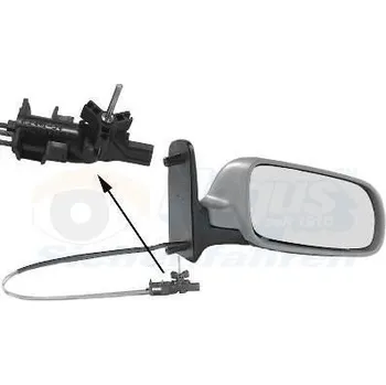 Auto zrcátko Vnější zpětné zrcátko VAN WEZEL 5879814
