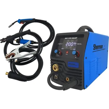 Svářečka Sherman Invertorová svářečka Digimig 200 Smart + Hořák + Kabely