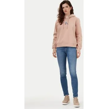 Pánská móda Calvin Klein Jeans Mikina Gradient J20J224721 Oranžová Regular Fit M