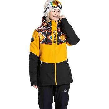 Dámská bunda MEATFLY KIRSTEN SUNFLOWER/BLACK JONES M