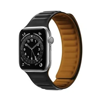 Magnetic Strap pasek do Watch 7/8/9 41mm magnetyczna opaska bransoleta bransoletka czarny