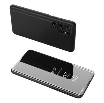 Etui Clear View Case do Samsung A05s z klapką - czarne