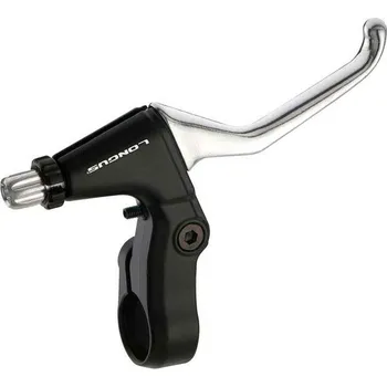 Brzdová páka LONGUS páky brzdové Longus pár Al pro V-brake černo-stříbrné