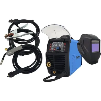 Svářečka Sherman Synergická invertorová svářečka DIGIMIG 200 SIMPLE + MIG Hořák + Kabely + Kukla