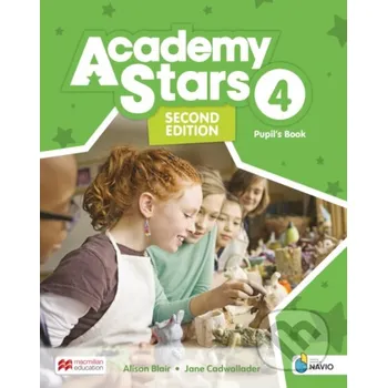 Anglický jazyk Academy Stars 2nd Edition 4 PB +APP 2/E - MacMillan MacMillan