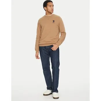 Dámská móda U.S. Polo Assn. Mikina MUP2256 Béžová Regular Fit S