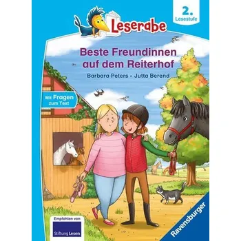 První čtění Beste Freundinnen auf dem Reiterhof - lesen lernen mit dem Leserabe - Erstlesebuch - Kinderbuch ab 7 Jahren - lesen üben 2. Klas - Peters, Barbara