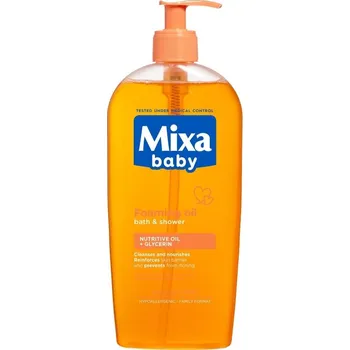 Mixa Baby pěniví olej do sprchy i koupele 400 ml