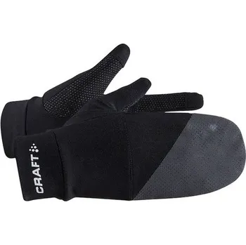 Rukavice Craft ADV Lumen Hybrid Glove - rukavice 2v1 (palčáky i prstové) black - S
