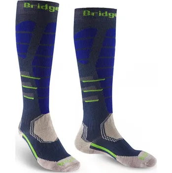 Pánské podkolenky Bridgedale Ski Easy On denim/blue Velikost: M