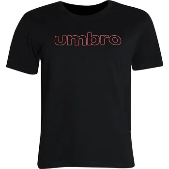 Dámské tričko dámské tričko UMBRO - BLACK - L (Umbro T-Shirt Ladies)