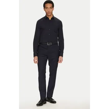 Pánské oblečení Calvin Klein Košile K10K114356 Tmavomodrá Regular Fit 43