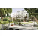 Vitavia Garden Skleník VITAVIA URANUS 6700 čiré sklo 3 mm stříbrný